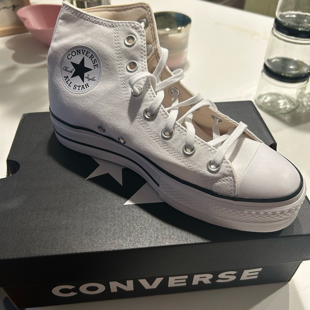 Women’s new converse high tops